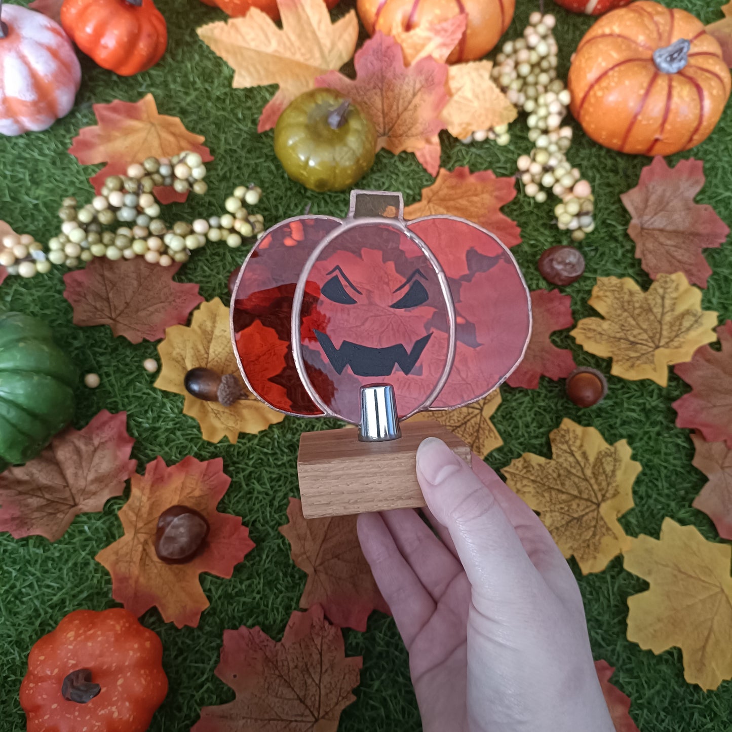 Carved pumpkin