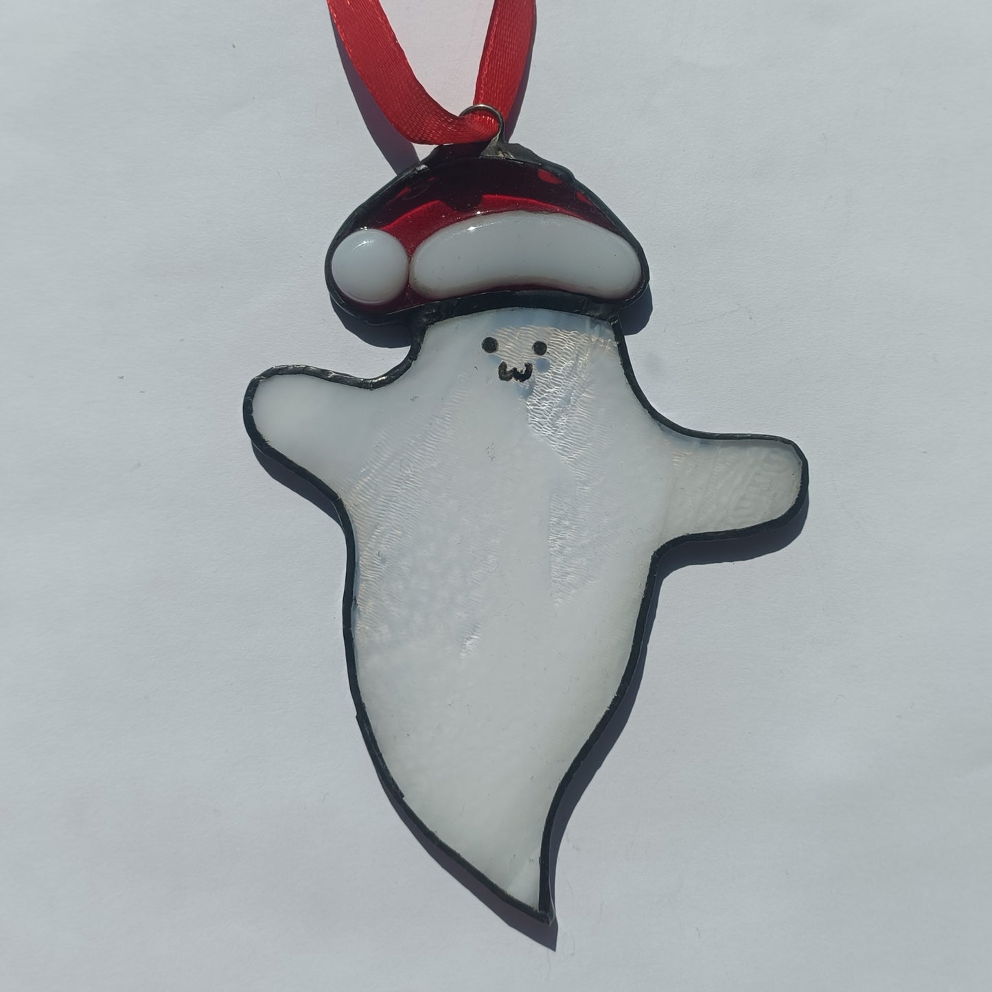 Ghostie with Santa hat