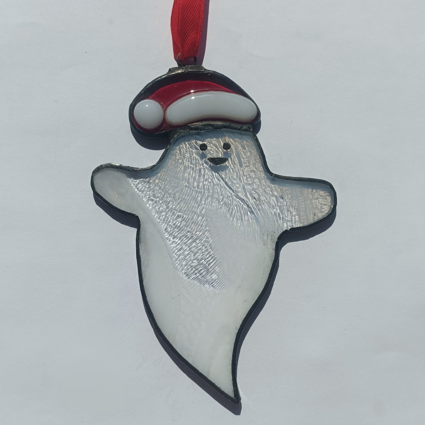 Ghostie with Santa hat