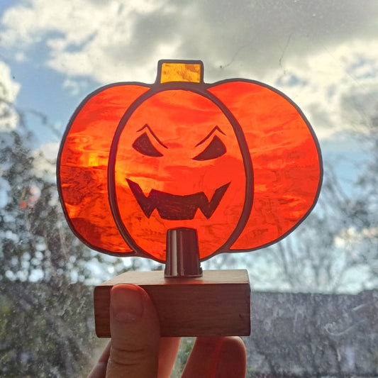 Carved pumpkin