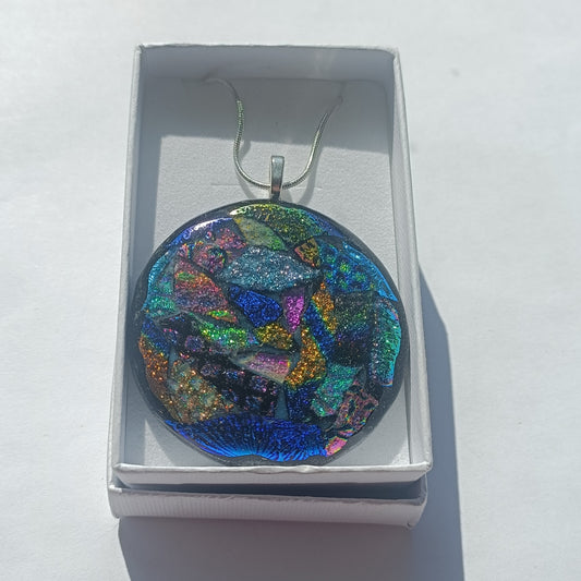 Dichroic necklace